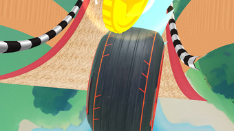 Going Tire: Merge Ball Games