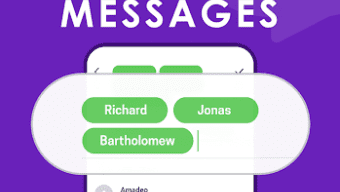 Quick SMS Launcher: Emoji Customize Chat