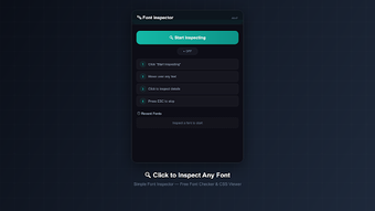 Simple Font Inspector — Free Font Checker & CSS Viewer for Google ...