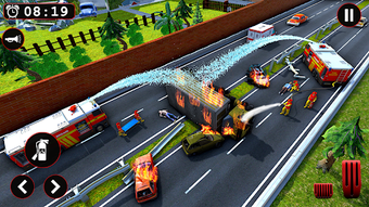 Fire Engine Sim firetruck Game