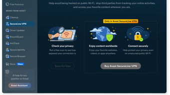 Avast One Free Antivirus for Mac