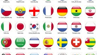 World Cup Flags