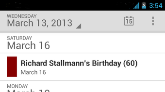 Birthdays into Calendar