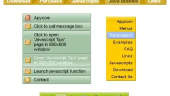 Apycom Java Menus and Buttons