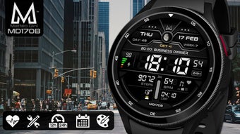 MD170B: Digital watch face