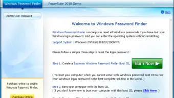 Windows Password Finder