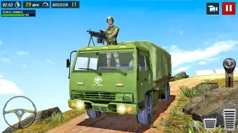 Offroad Army Truck Driving Game