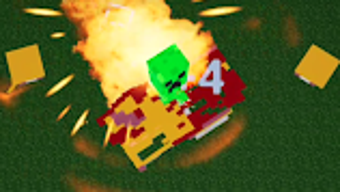 Creeper .io explodes houses