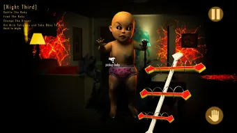 Scary Baby In Red - Horror House Simulator Game
