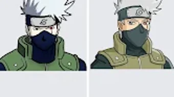 How to draw Kakashi