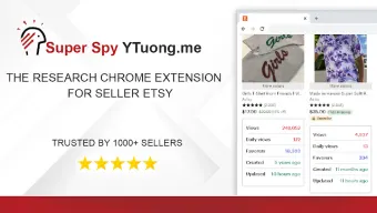 Super Spy HeyEtsy.com Web Extention