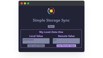 Simple Storage Sync