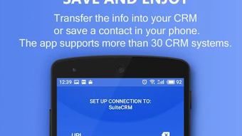 Business Card Reader Multi CRM