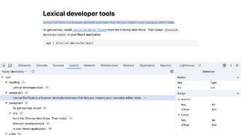 Lexical DevTools