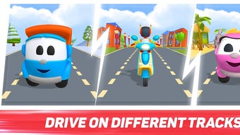 Leo Runner: car games for kids