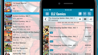 CLZ Comics - comic database