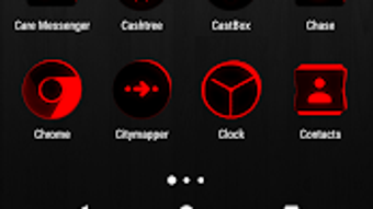 Android 용 Flat Black and Red Icon Pack Free APK - 다운로드