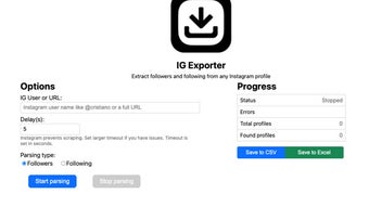 Ins Tools - Ins Follower Export Tool