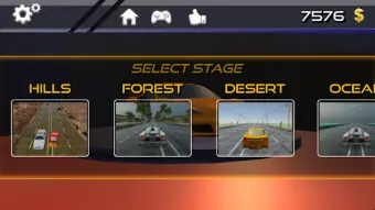 Crazy Traffic Road Of Lightning Car Racing Game