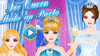 Ice Queen Make Up Party Salon