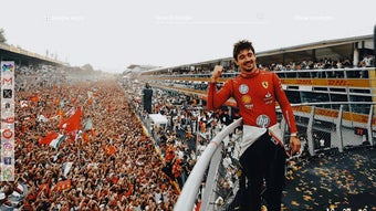 Charles Leclerc Ferrari Italian GP