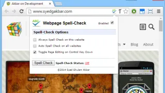 Webpage Spell-Check