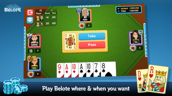 Multiplayer Belote  Coinche