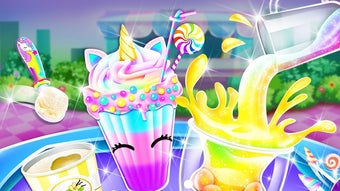 Unicorn Milkshake Maker Cool Drink Milkshake Game