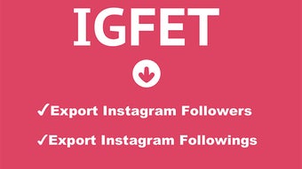 IGFET - IG Follower Export Tool