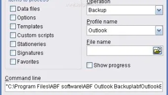 ABF Outlook Backup