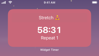 Widget Timer