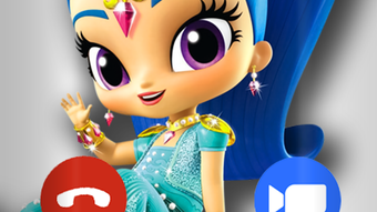 Princess Shimmer with Shine Video Call  Chat