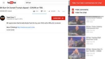 Hide YouTube Comments, Live Chat, & Related