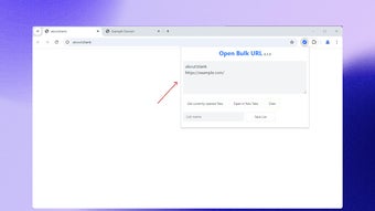 Open Bulk URL