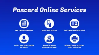 Pan Card Apply Online : Pan Card Status Check