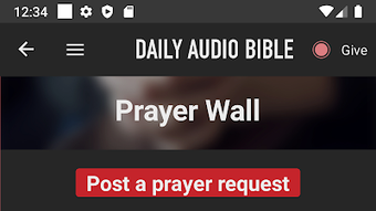 Daily Audio Bible Mobile App