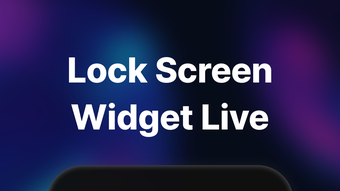 Lock Screen Widgets Live