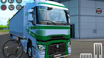 Modern Euro Truck Simulator 3d