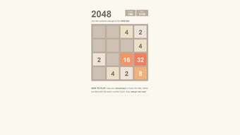 2048 for Chrome