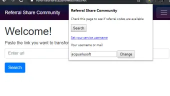 Referral Share Community