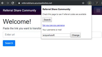 Referral Share Community