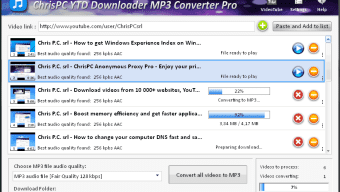ChrisPC YTD Downloader MP3 Converter