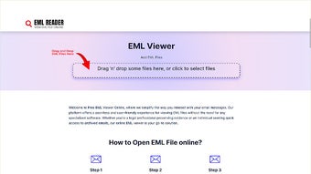 Online EML Viewer