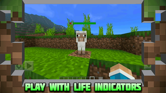 Damage Indicator Addon MCPE