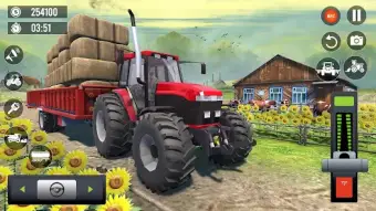 Super Tractor Farming Games