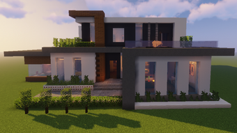 New Modern House For Minecraft