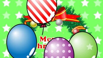 My baby Xmas (Balloon pop!)