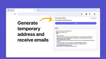Email Generator para Google Chrome - Extension Descargar
