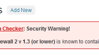 Plugin Security Checker