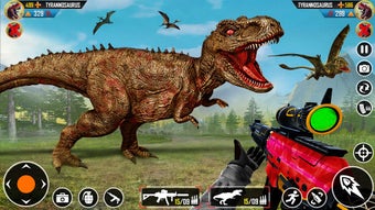 Wild Dinosaur Hunting Zoo Game